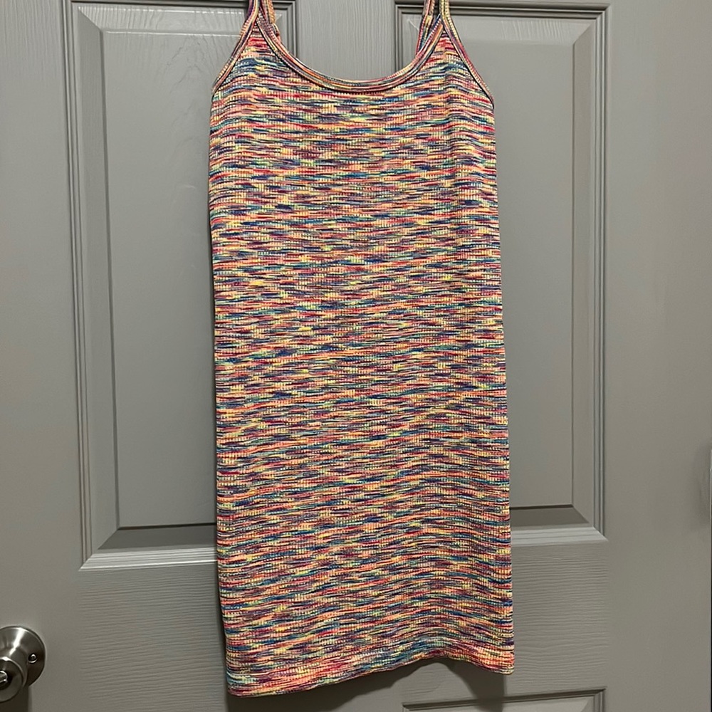 Juniors colorful spaghetti string strips